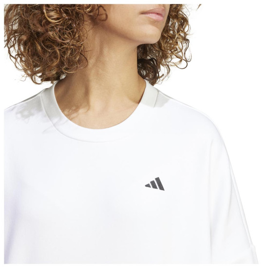 Adidas Γυναικείο φούτερ Essentials Small Logo FeelCozy Fleece Sweatshirt Adidas Γυναικείο φούτερ Essentials Small Logo FeelCozy Fleece Sweatshirt